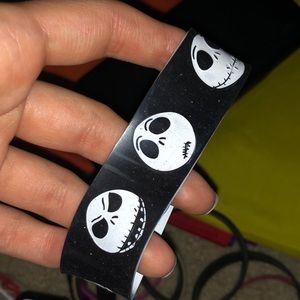 Jack skellington reversible bracelet